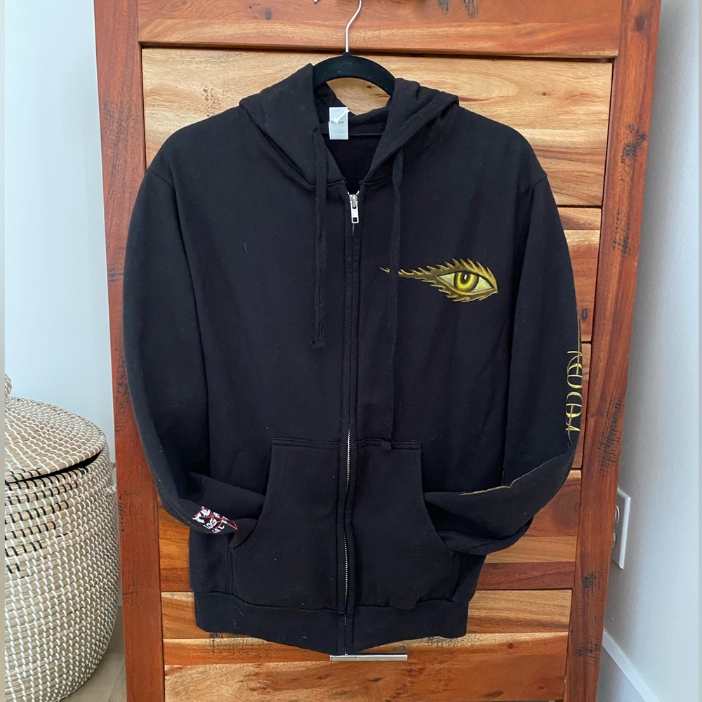 TOOL merch zip-up hoodie